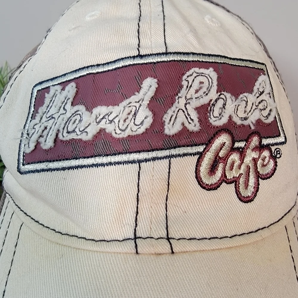 Hard Rock Cafe Biloxi Distressed Ball Cap - Picture 3 of 17